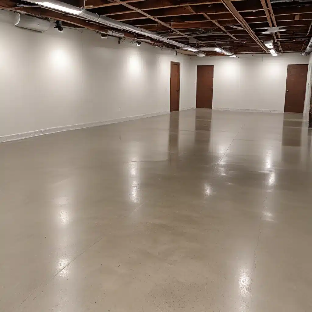 Concrete Basement Floor Painting: Enhancing Kansas City Interiors