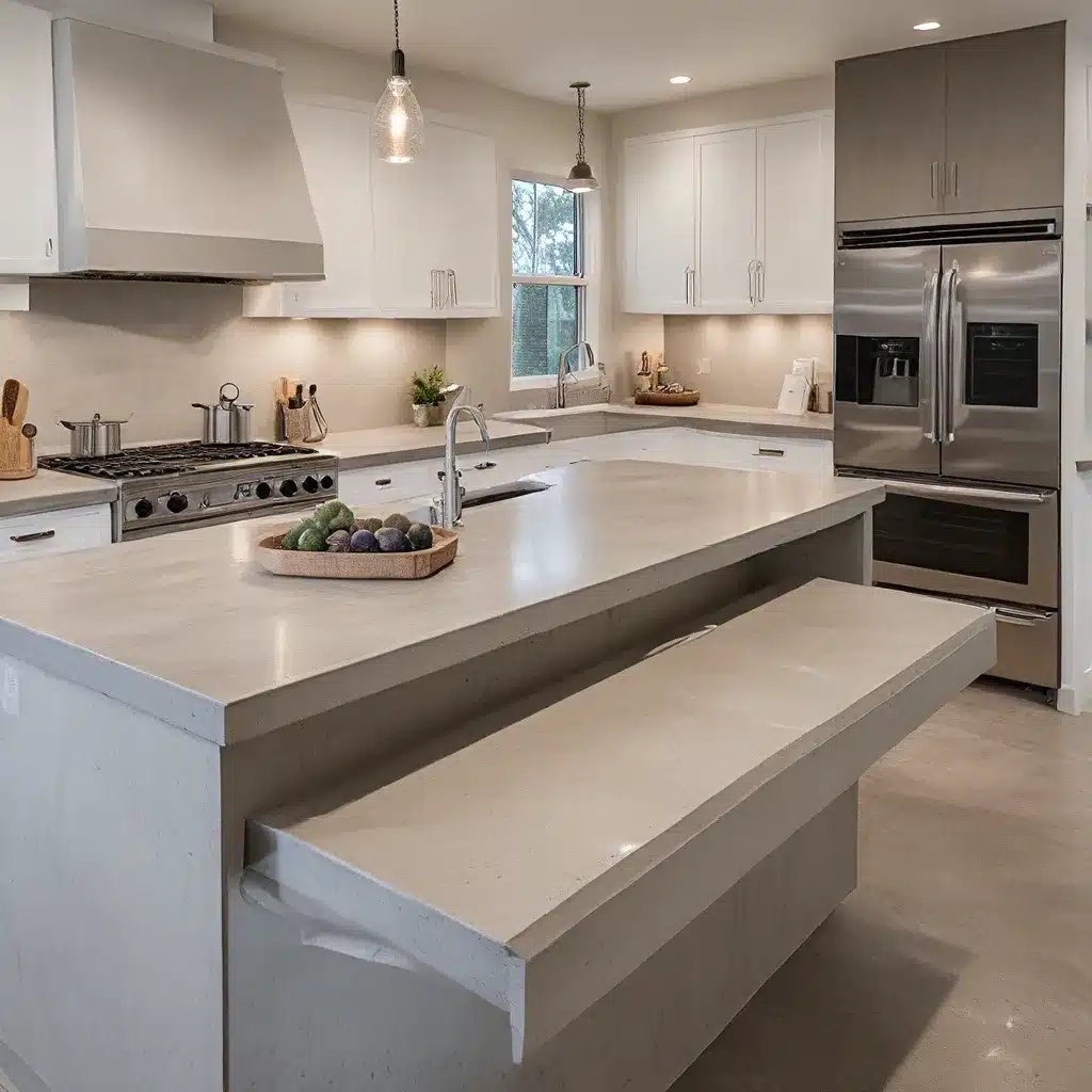 Concrete Countertop Fabrication: Crafting Unique and Durable Kitchen Features