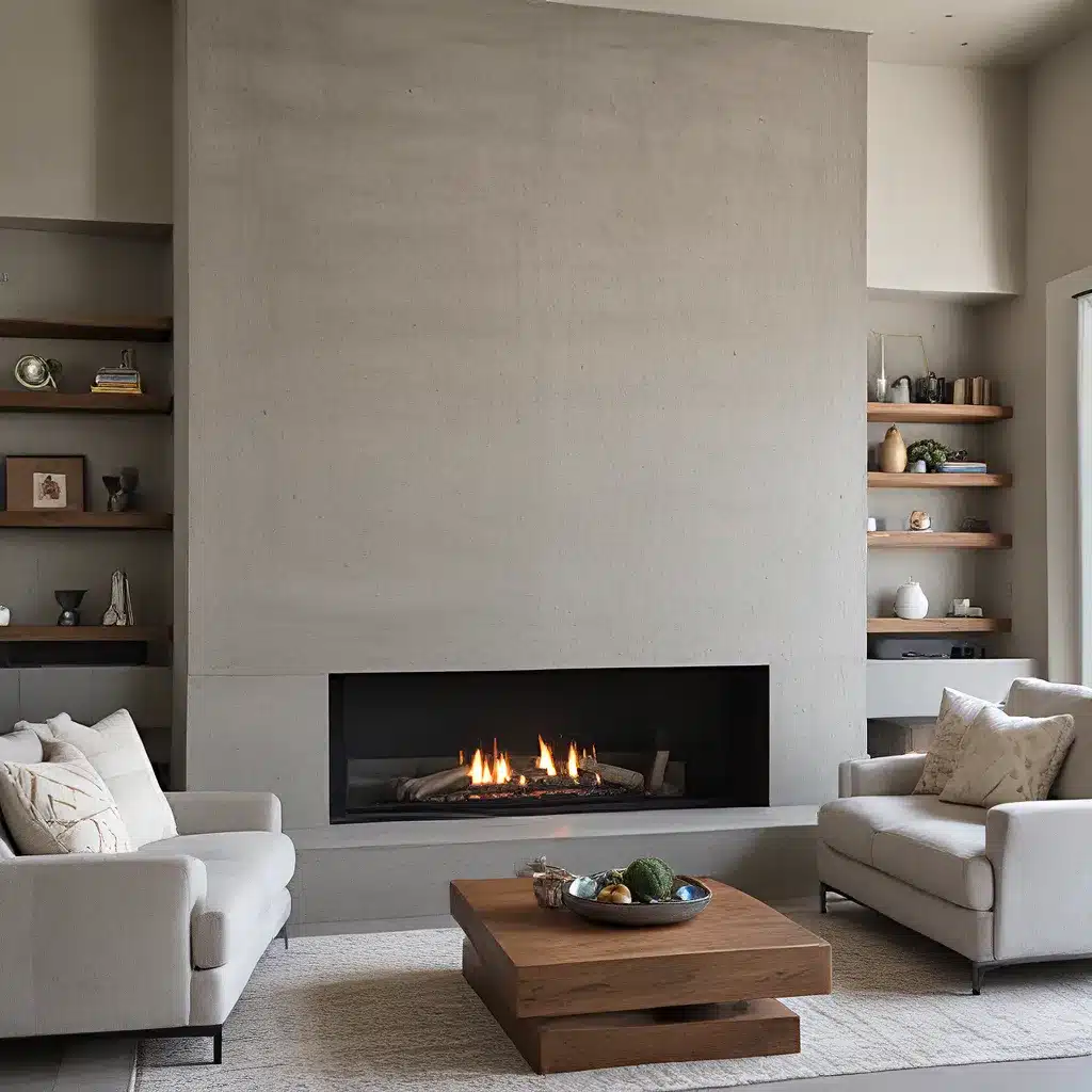 Concrete Fireplace Surrounds: Elevating Kansas City Living Rooms