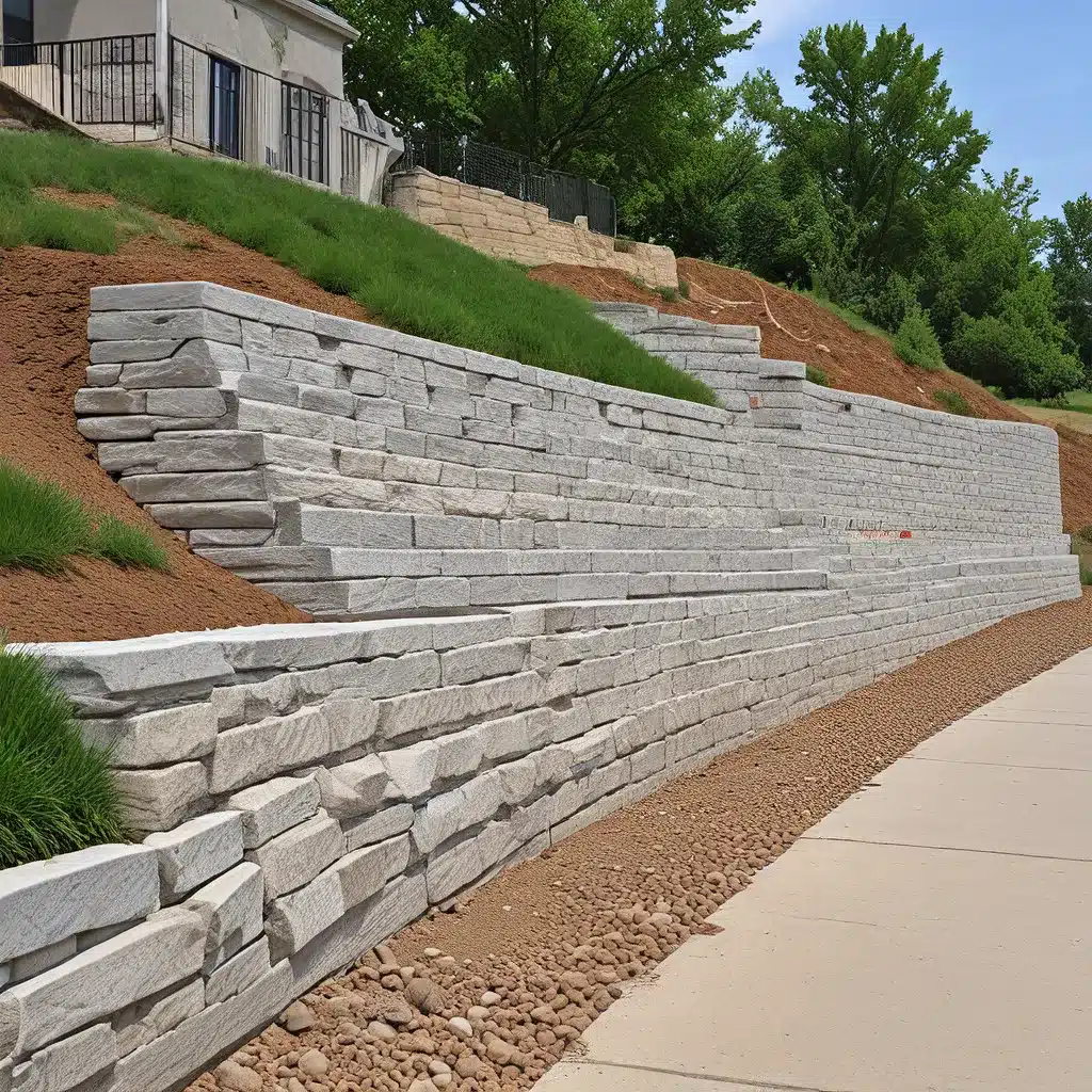 Concrete Retaining Wall Construction: Stabilizing Slopes in Kansas City Landscapes