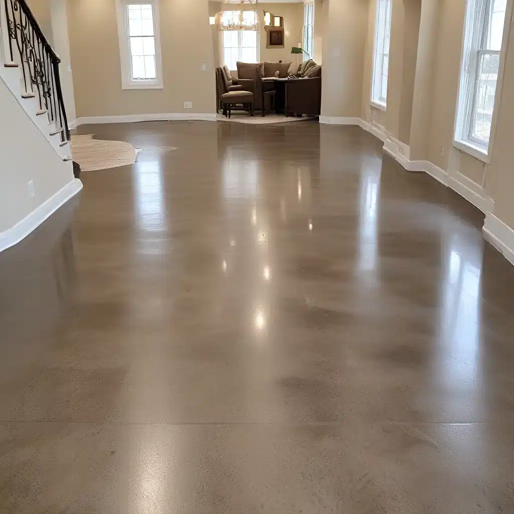 Concrete Staining: Customizing the Look of Kansas City Interiors