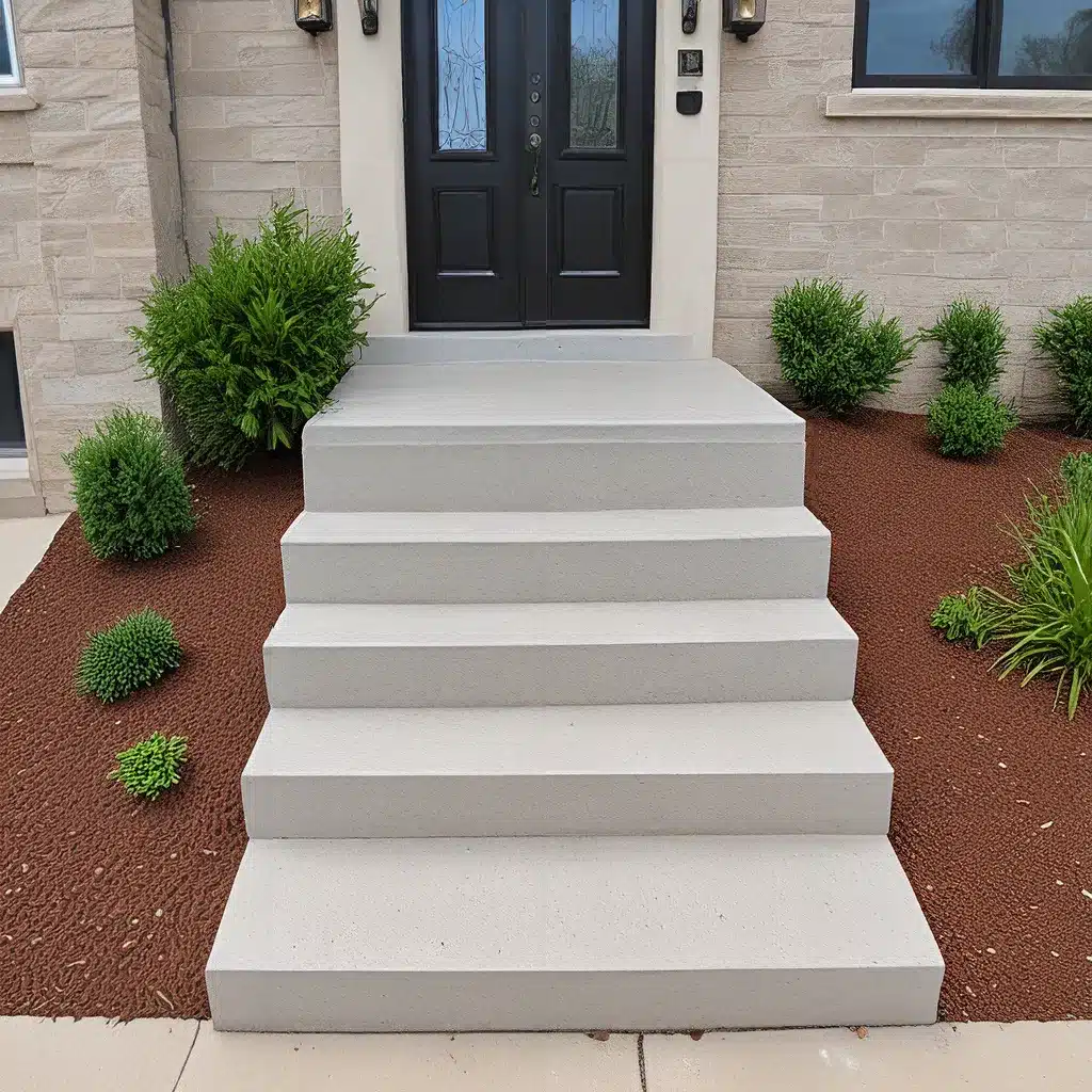 Concrete Stairs: Elevating Kansas City Entryways with Style