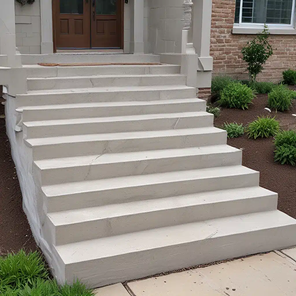 Crafting Elegant Concrete Stairs for Kansas City Entryways